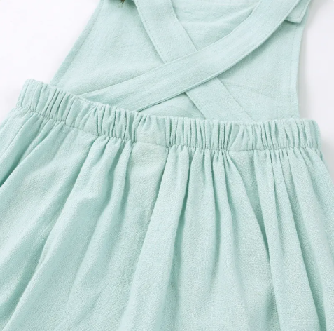 Breezy Cotton-Linen Summer Romper