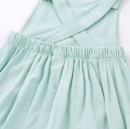 Breezy Cotton-Linen Summer Romper