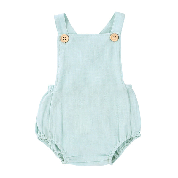 Breezy Cotton-Linen Summer Romper