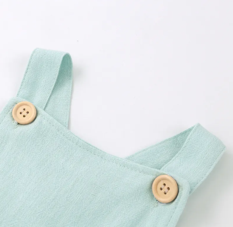 Breezy Cotton-Linen Summer Romper