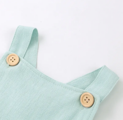 Breezy Cotton-Linen Summer Romper