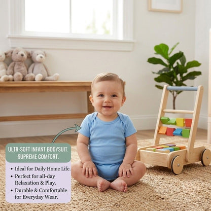 Essential Pure Cotton Short-Sleeve Bodysuit