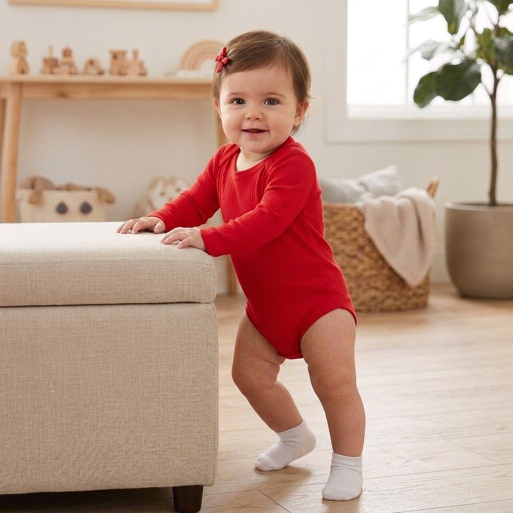5-Pack Essential Pure Cotton Long-Sleeve Bodysuits