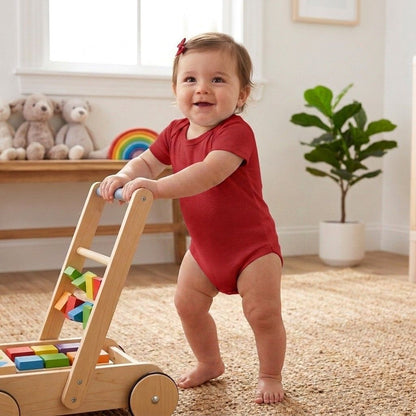 Essential Pure Cotton Short-Sleeve Bodysuit