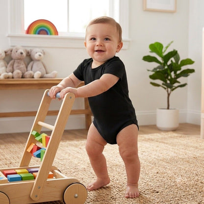 Essential Pure Cotton Short-Sleeve Bodysuit