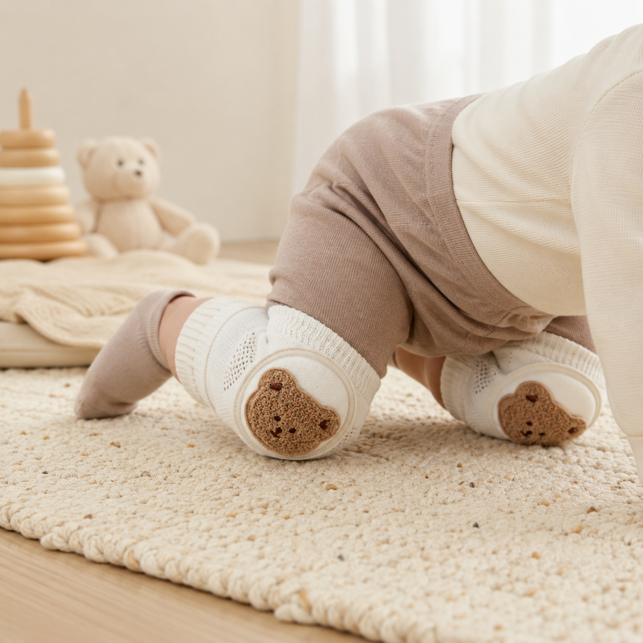 Soft Baby Knee Pads for Crawling