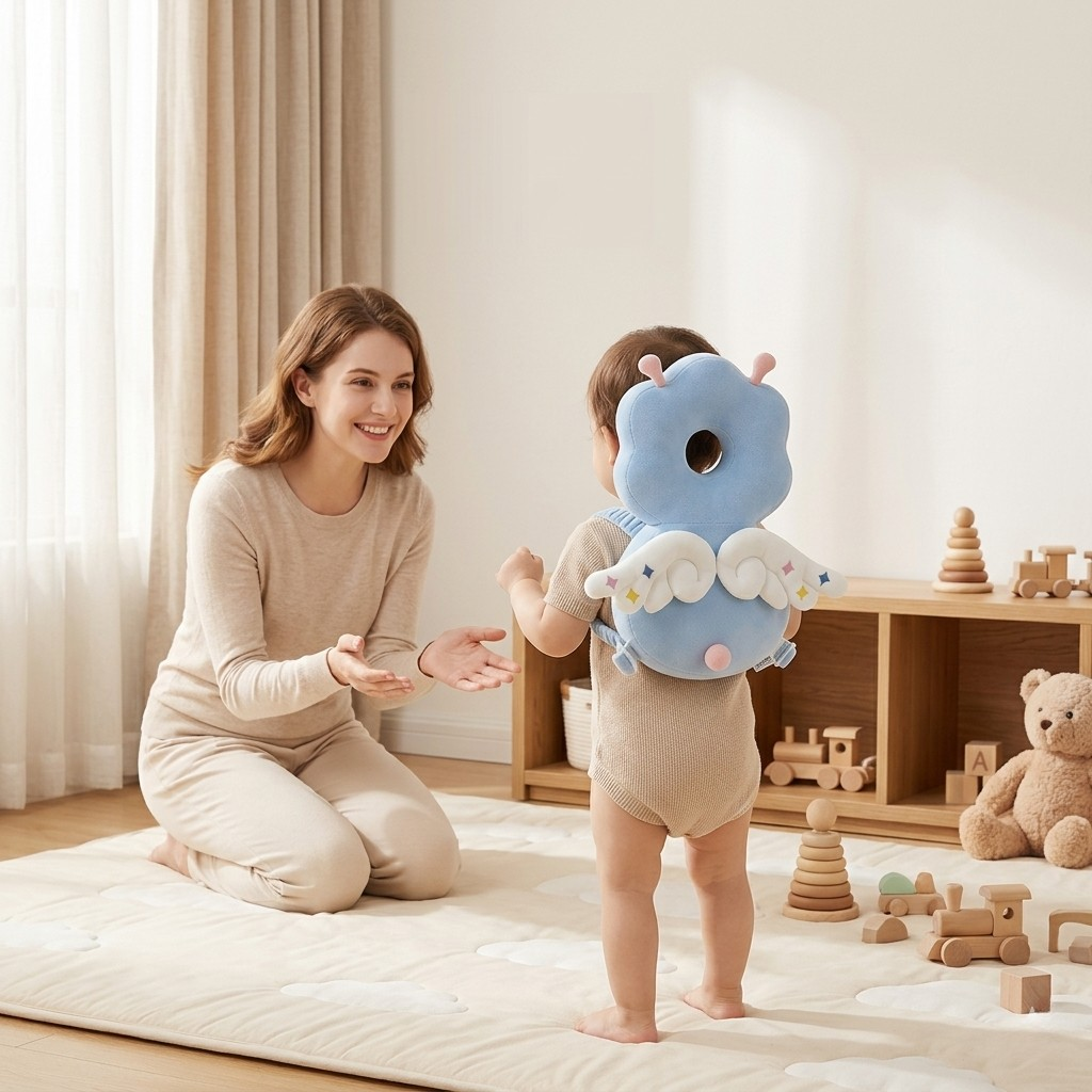 Soft Baby Head Protector for Crawling & First Steps