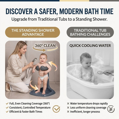 Foldable Baby & Toddler Bathing Stand