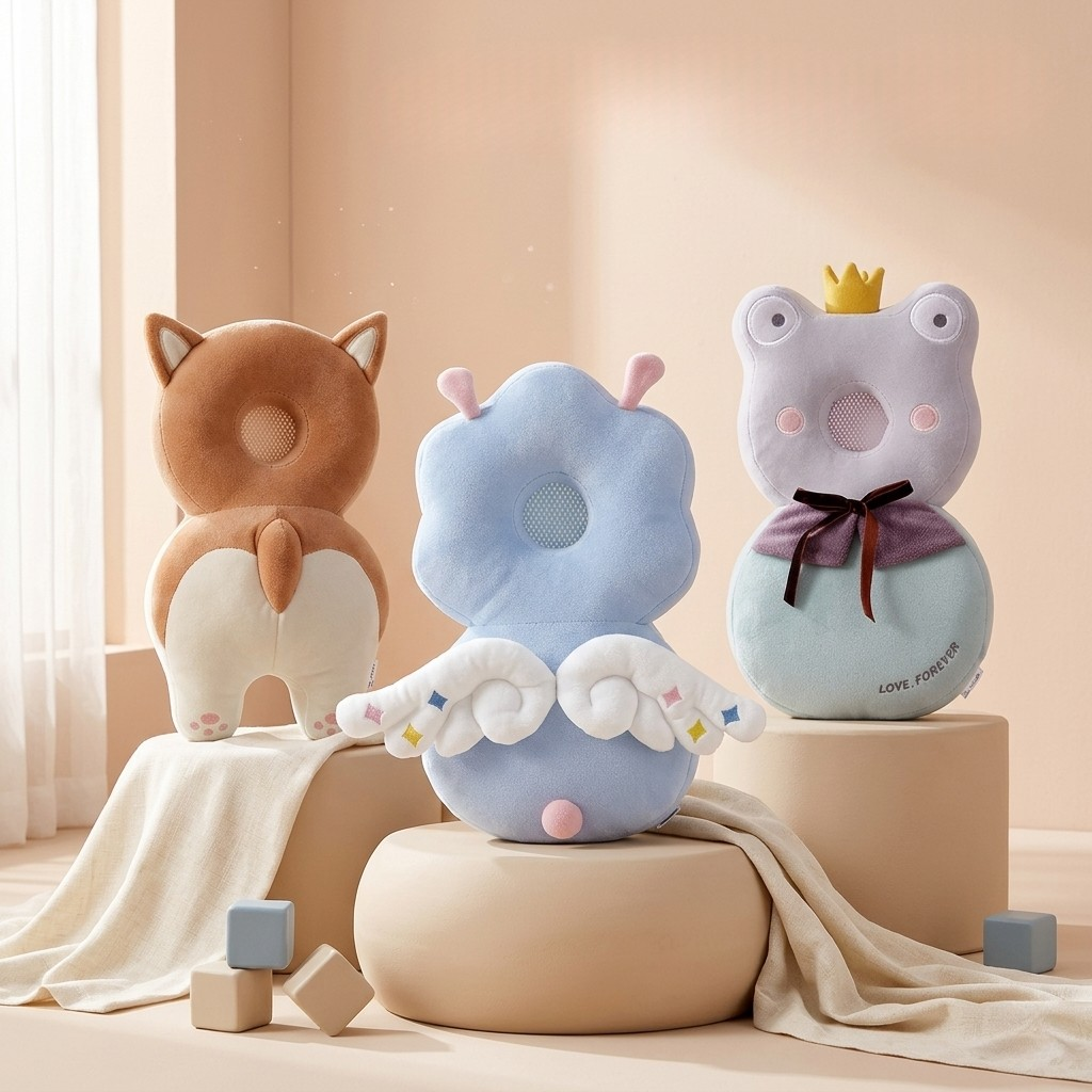 Soft Baby Head Protector for Crawling & First Steps