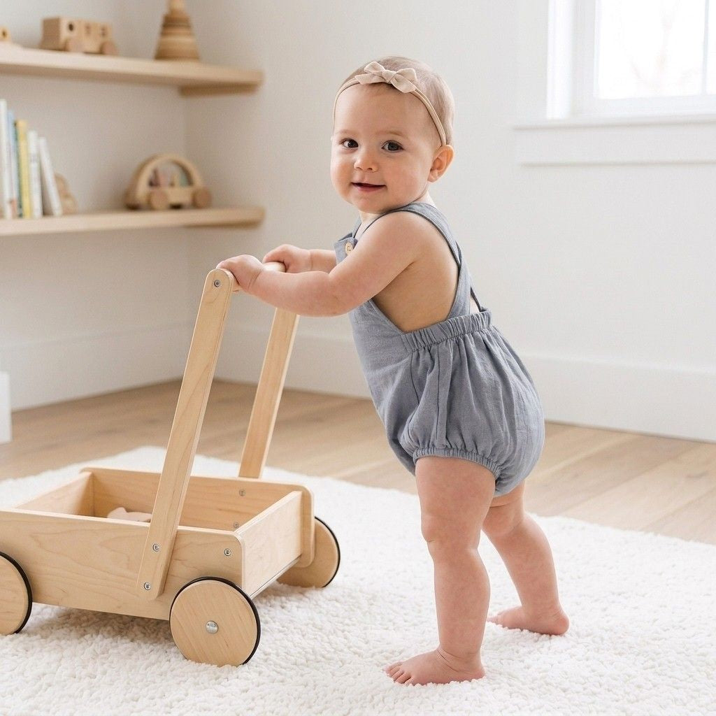 Breezy Cotton-Linen Summer Romper