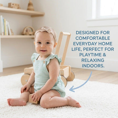 Breezy Cotton-Linen Summer Romper